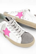 Light Grey and Pink Sneaker