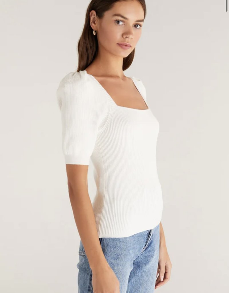 Short Sleeve Sweater Top
