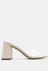 Gloria Clear Slip on Heel