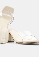 Gloria Clear Slip on Heel