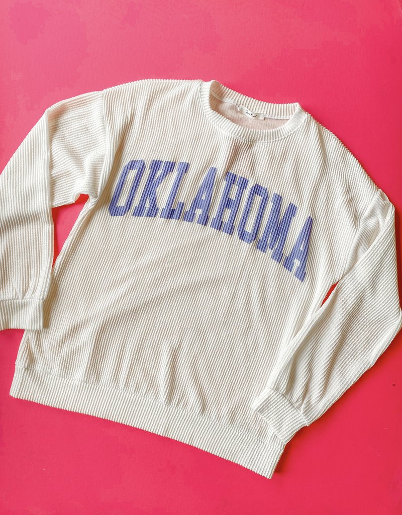 Ribbed Oklahoma Sweatshirt