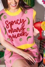 QOS Spicy Marg Queen Sweater Vest