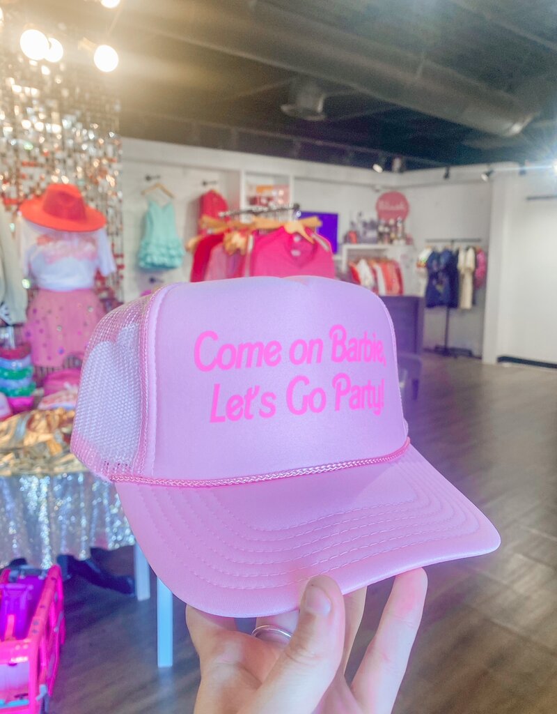 Come on Barbie trucker hat