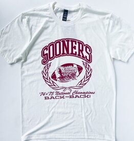 White Footbal Crest Shirt