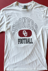 Cream Sooners Football Tee