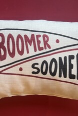 Sooners Pennant Pillow