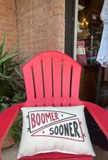 Sooners Pennant Pillow