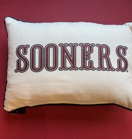 Traditional Sooners Boy Pillow