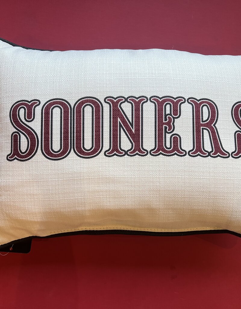 Traditional Sooners Boy Pillow