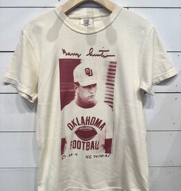 Ivory OU Barry Switzer Football CC Tee