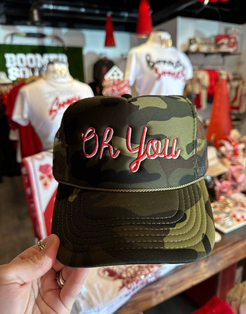 Oh You Camo Trucker Hat