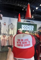 Win or Lose Campus Corner Trucker Hat