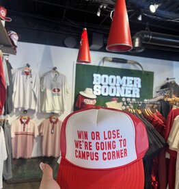Win or Lose Campus Corner Trucker Hat