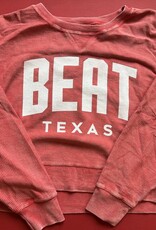 Beat Texas Corded Crew Crop