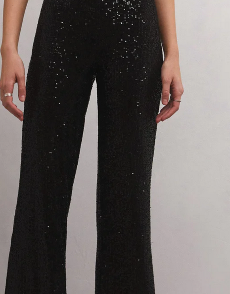 Black Sequin Pants