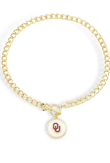 BC University of Oklahoma Logo Necklace