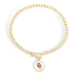 BC University of Oklahoma Logo Necklace