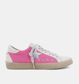 Pilar Pink Canvas Sneaker