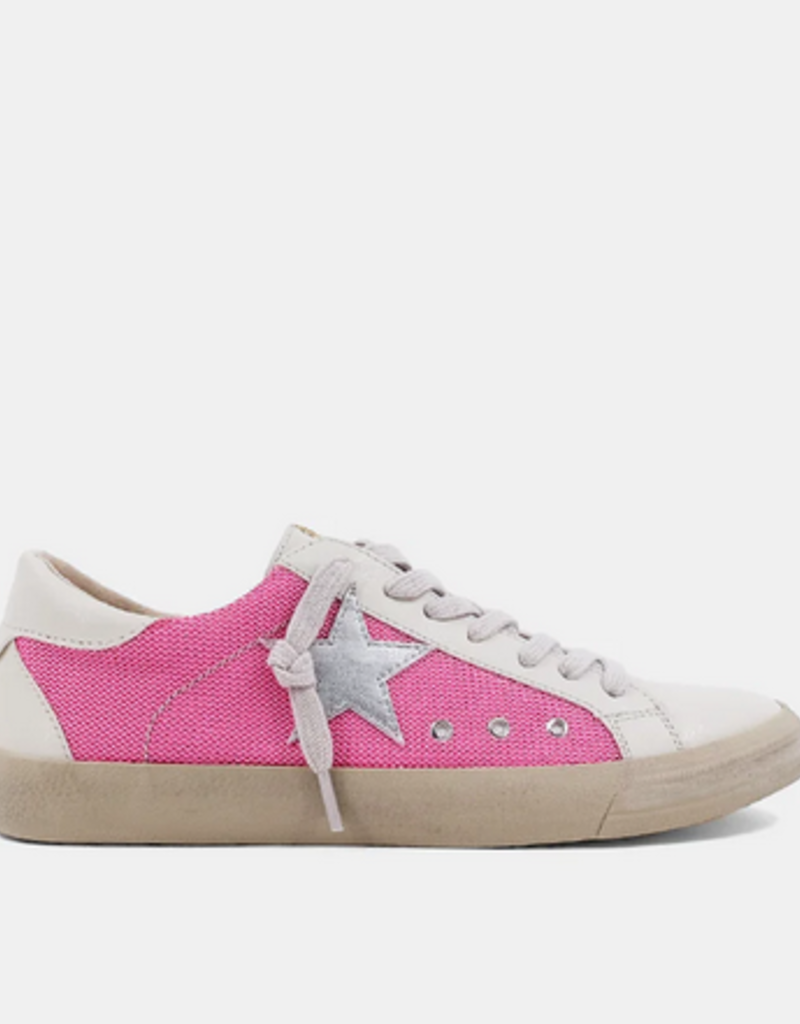 Pilar Pink Canvas Sneaker