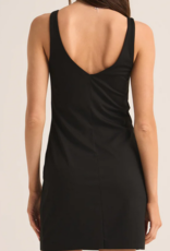 Black So Smooth Mini Dress
