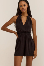 Black Rhea Romper