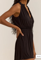 Black Rhea Romper