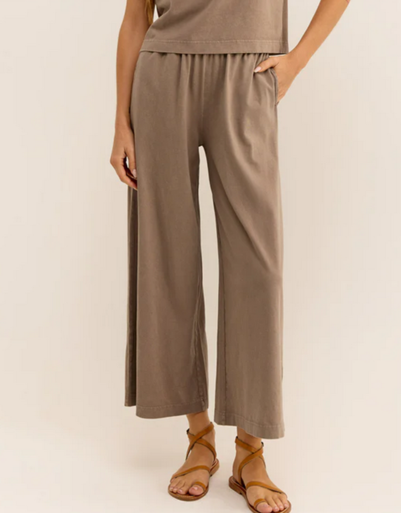 Brown Cotton Pant