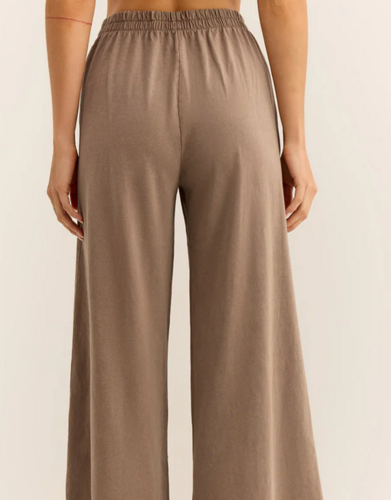 Brown Cotton Pant