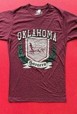 Crimson Oklahoma Sooners Greenry Tee