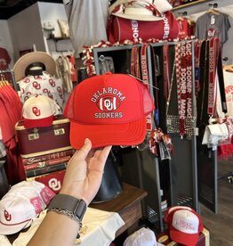 Red OU Football Hat
