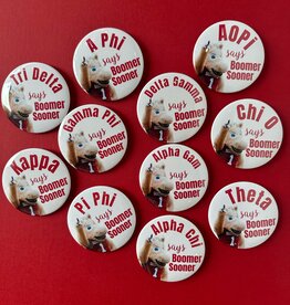 ! Mascot Sorority Button
