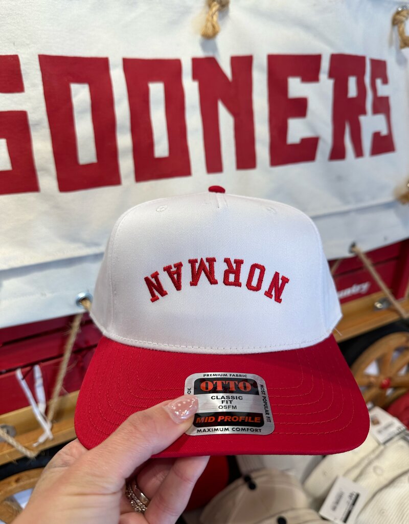 Red Norman Upside Down Hat
