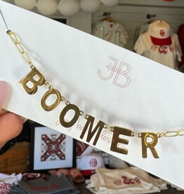 Chunky Boomer Gold Necklace