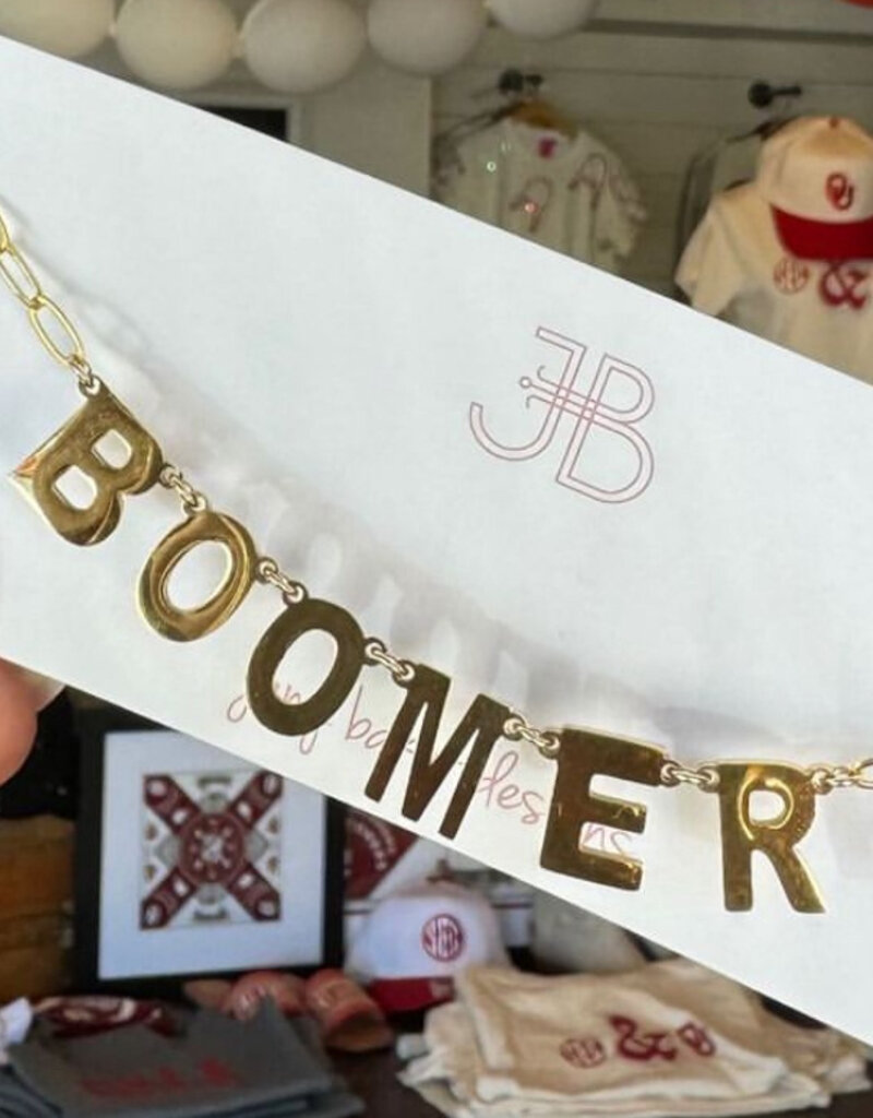 Chunky Boomer Gold Necklace