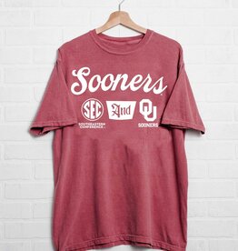 Crimson  OU SEC TAP Comfort Colors Tee
