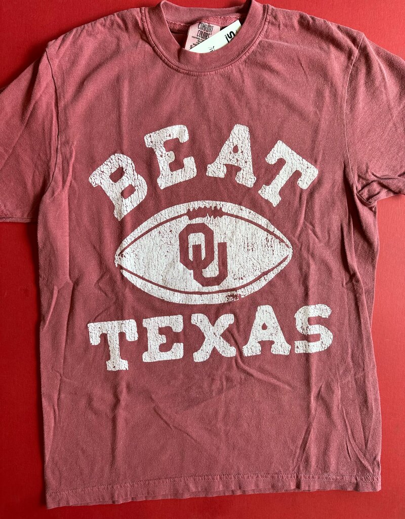 Beat Texas Crimson Tee