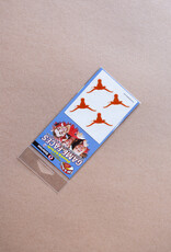 Longhorns (Turn Upside Down) Waterless Tattoo