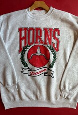 Ash Grey Horns Down Laurel Sweatshirt