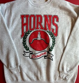 Ash Grey Horns Down Laurel Sweatshirt