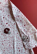 HL Red Helmet SEC Sleeve Polo