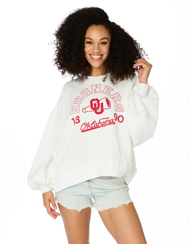 Sooners Balloon Pullover