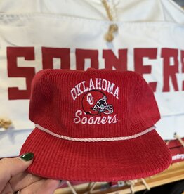 Red Cord Oklahoma Sooners Hat