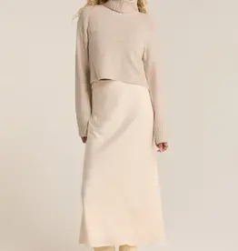 Ursa Sweater Top Light Oatmeal Heather