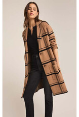 Timber Plaid Cardigan Campfire