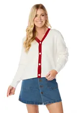 The Oklahoma Sooners Glitter Script Cardigan