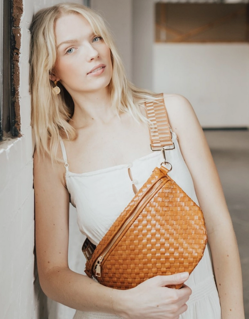 Inspired Woven Bum Bag  (Multiple Colors)