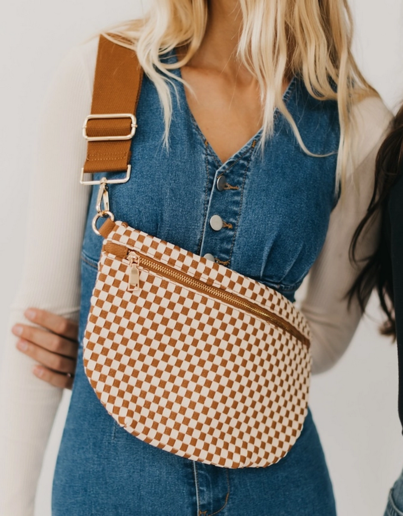 Inspired Woven Bum Bag  (Multiple Colors)