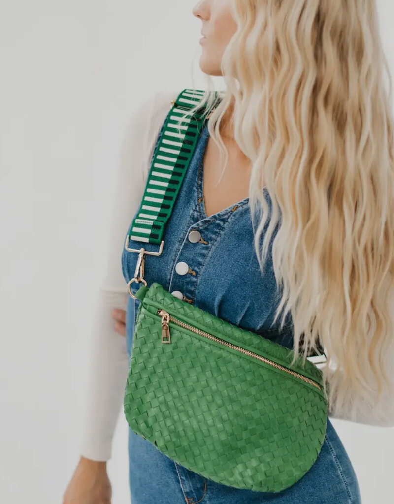 Inspired Woven Bum Bag  (Multiple Colors)