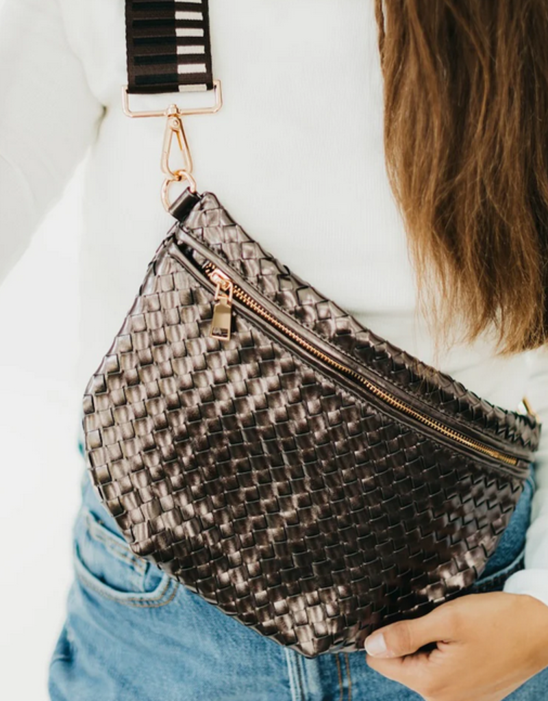 Inspired Woven Bum Bag  (Multiple Colors)