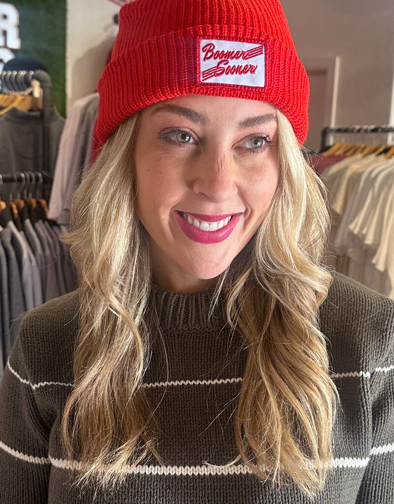 Boomer Sooner Retro Beanie